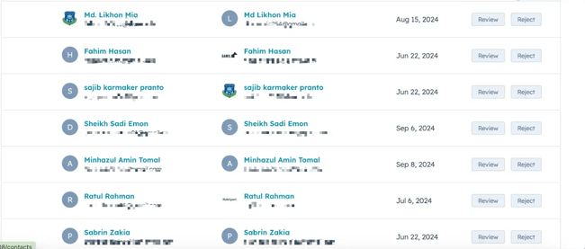 Contact Duplication-1