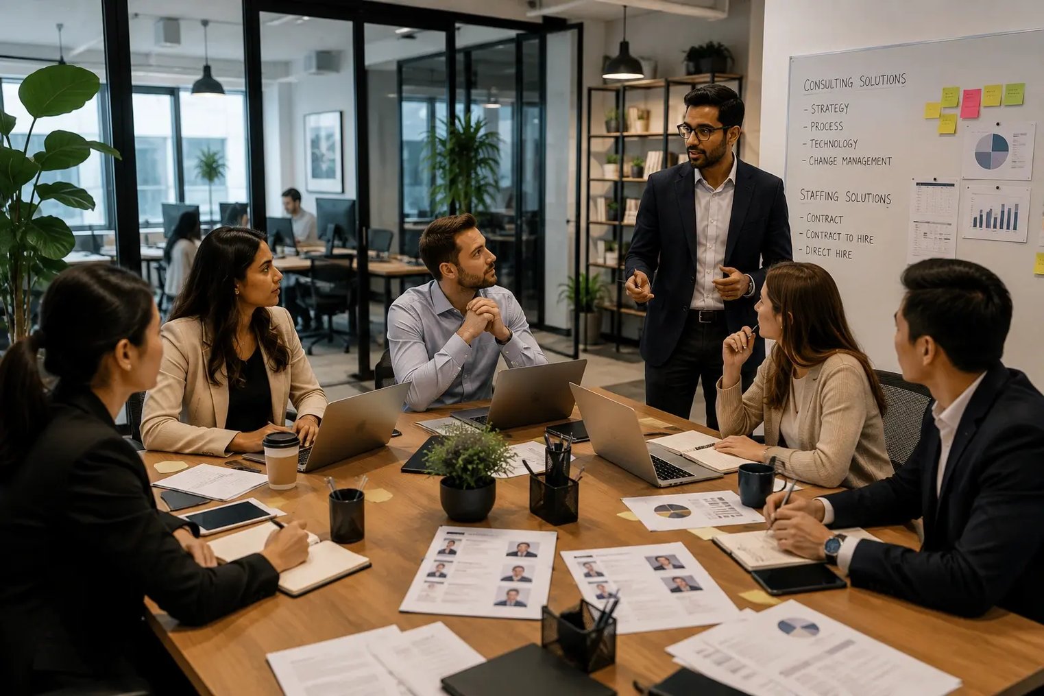 Consulting and Staffing Firms