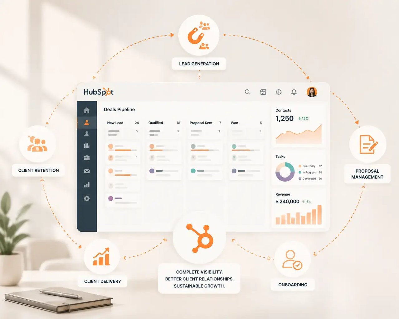 HubSpot Connects the Entire Client Journey