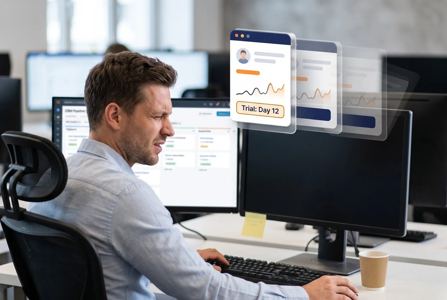 No Trial-to-Paid Visibility