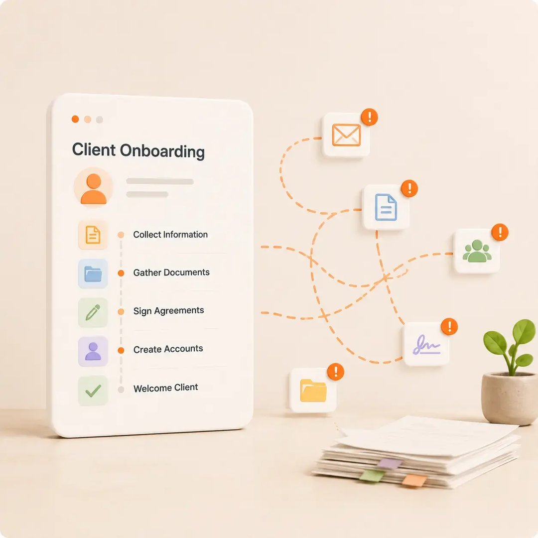 Inefficient Client Onboarding