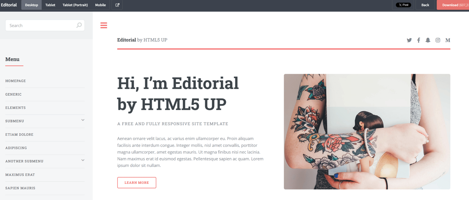 Web Layouts Free Modern Web Design Templates & Layout Patterns
