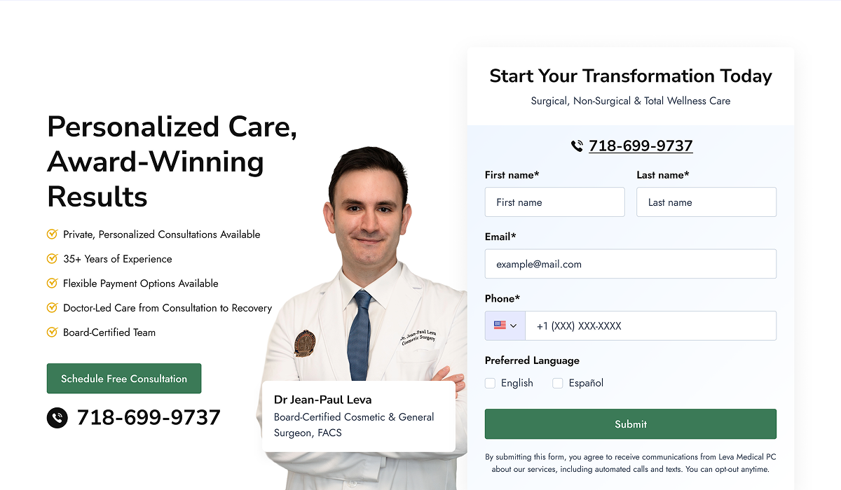 HubSpot – EHR Integration for a Healthcare Provider Leva Medical