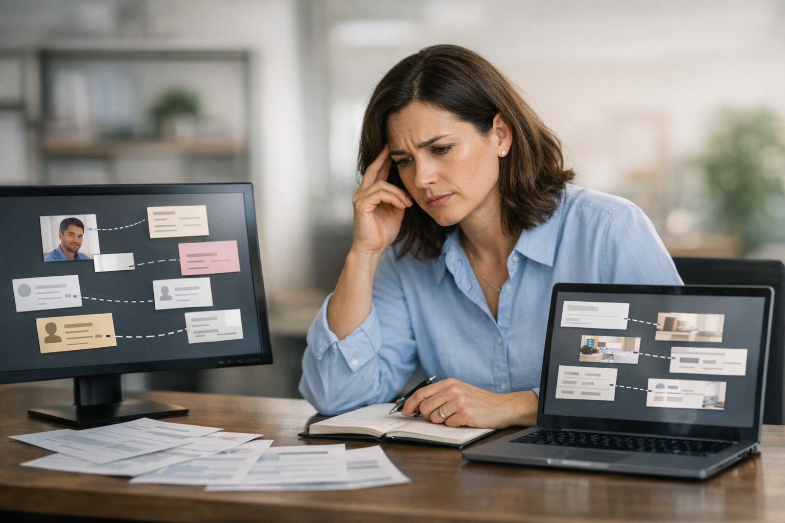 Disconnected Customer Data Visualization
