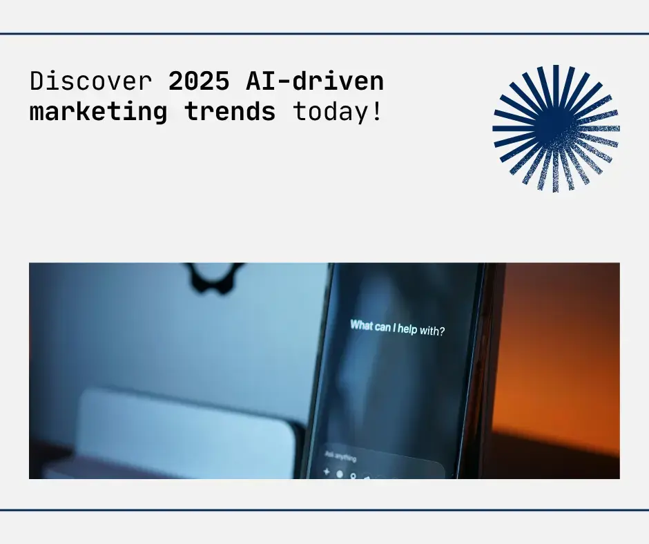 Facebook Post - Discover 2025 AI-driven marketing trends today!