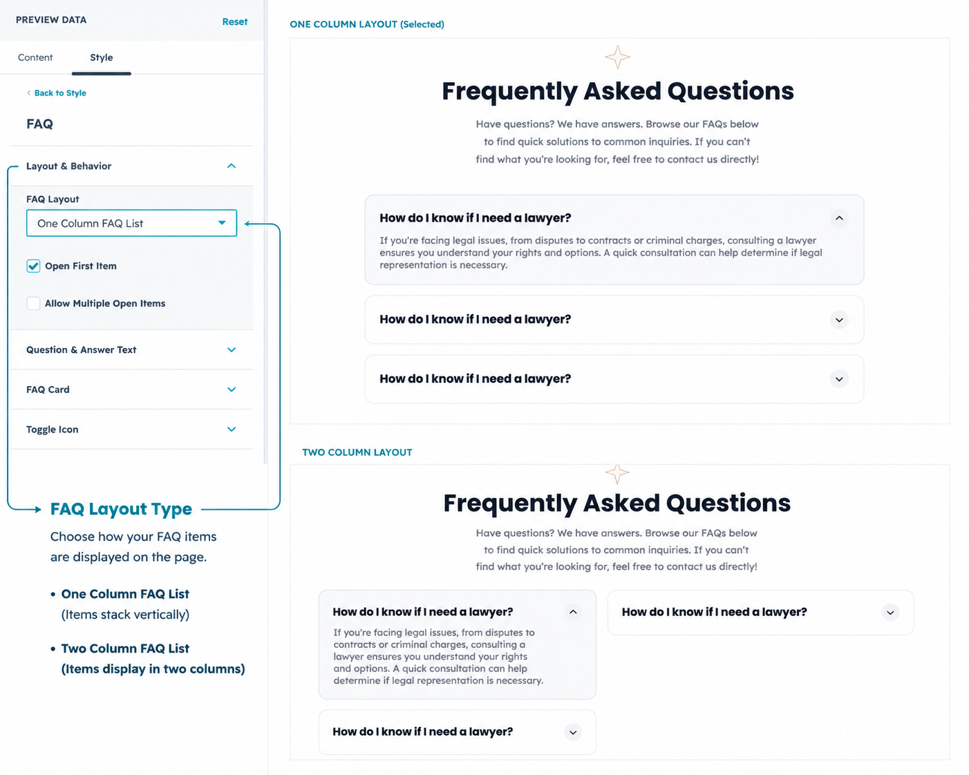 Flexible Layout