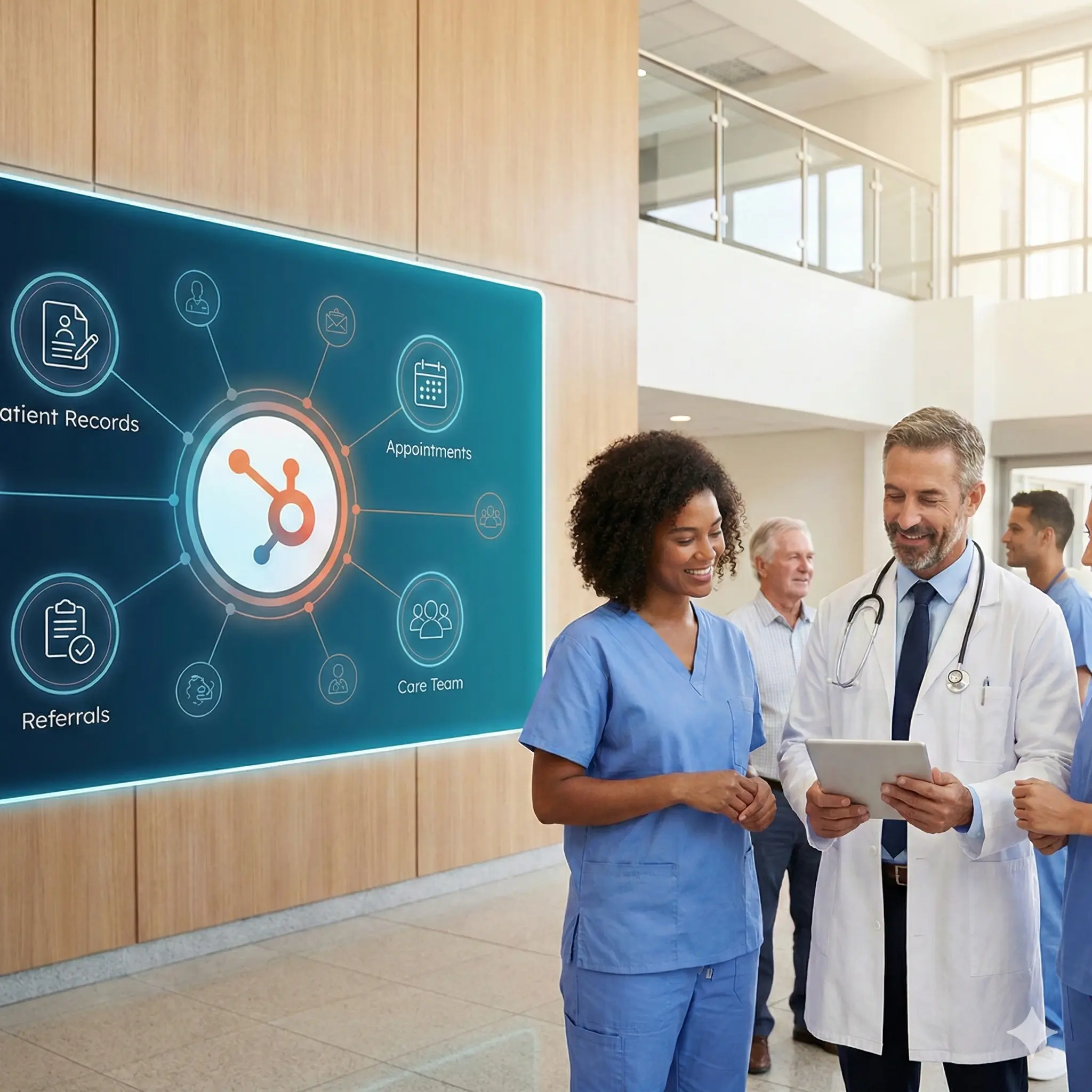 Healthcare with hubxpert