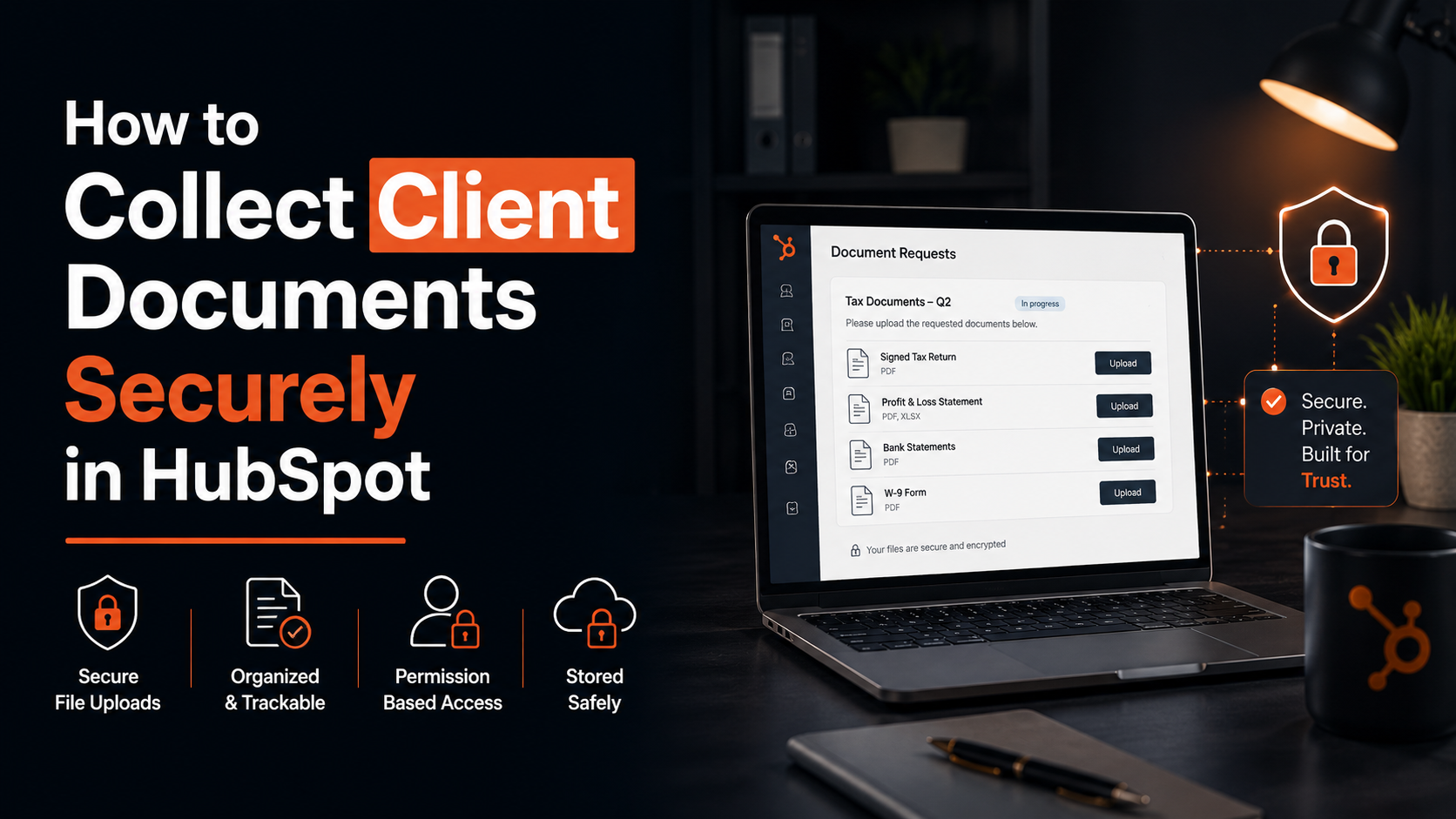 How to Collect Client Documents Securely in HubSpot