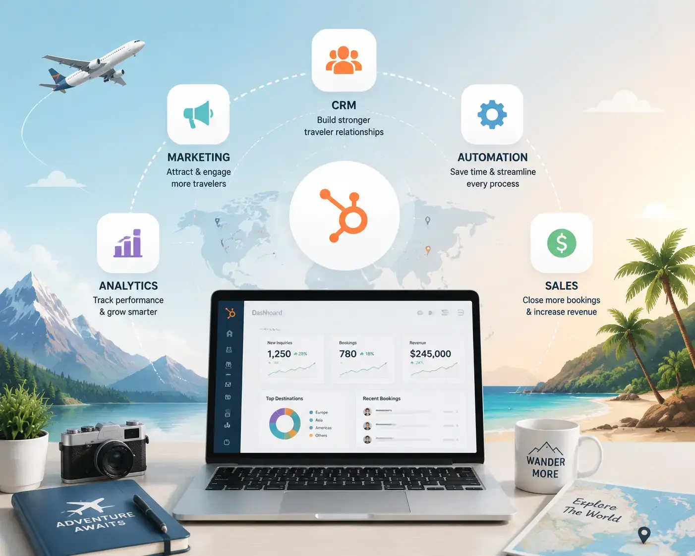 All-in-One Growth Platform for Modern Travel Agencies