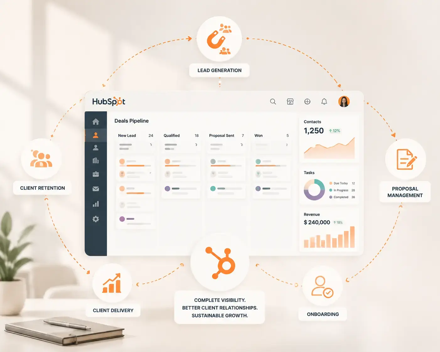 HubSpot Connects the Entire Client Journey
