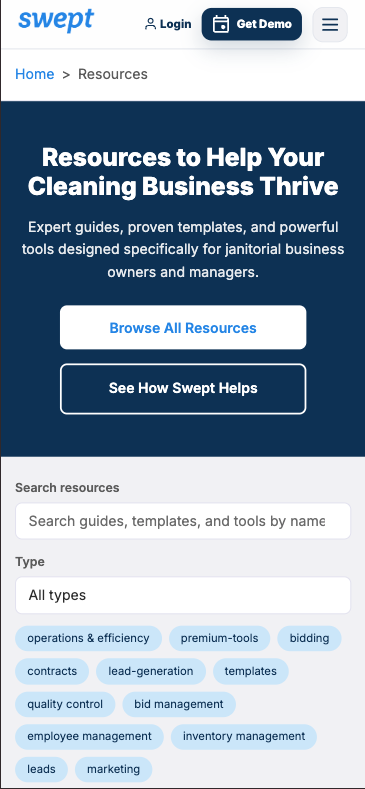 mobile-swept
